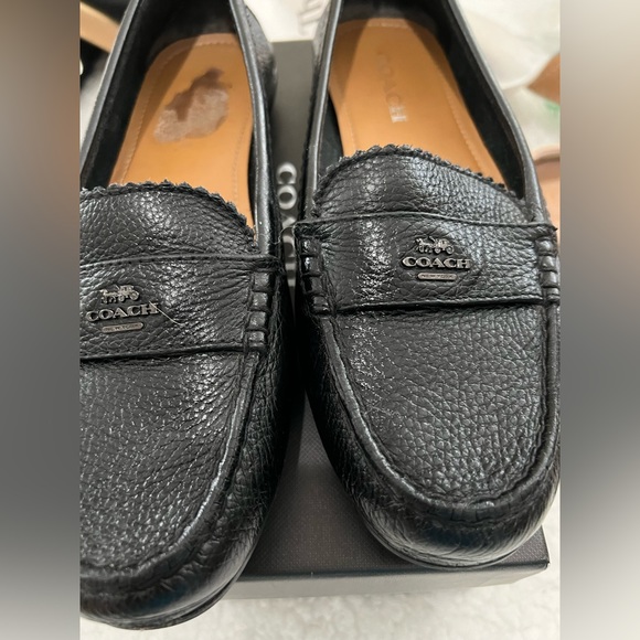 Coach Oddette black loafer - Picture 2 of 6